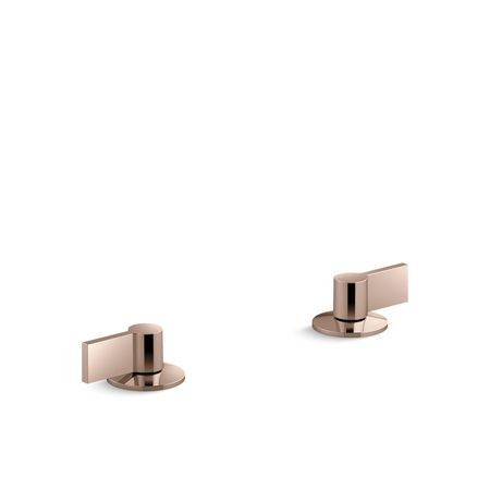 Kohler Components Bathroom Sink Handles With Lever Design 77974-4-RGD